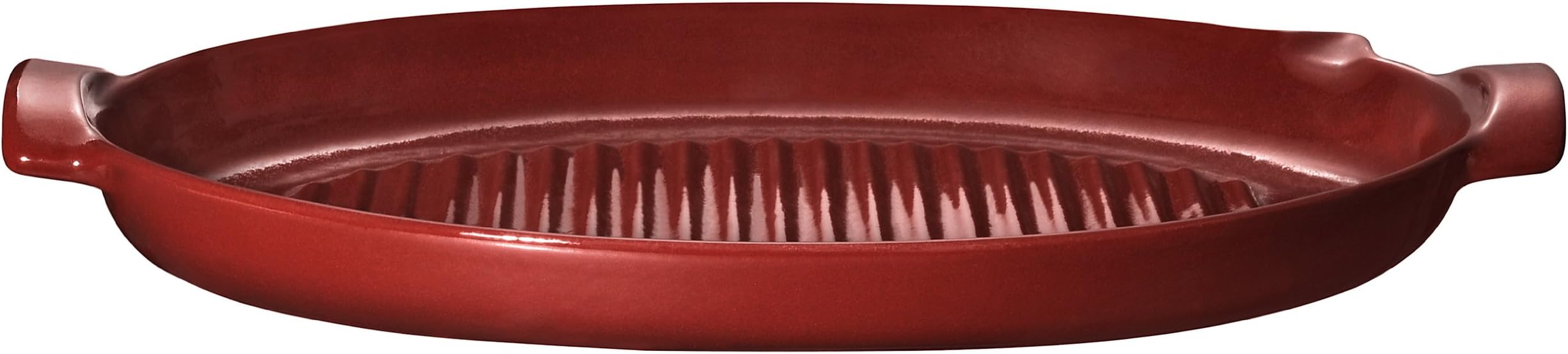 Emile Henry Flame Fish Grill - Red