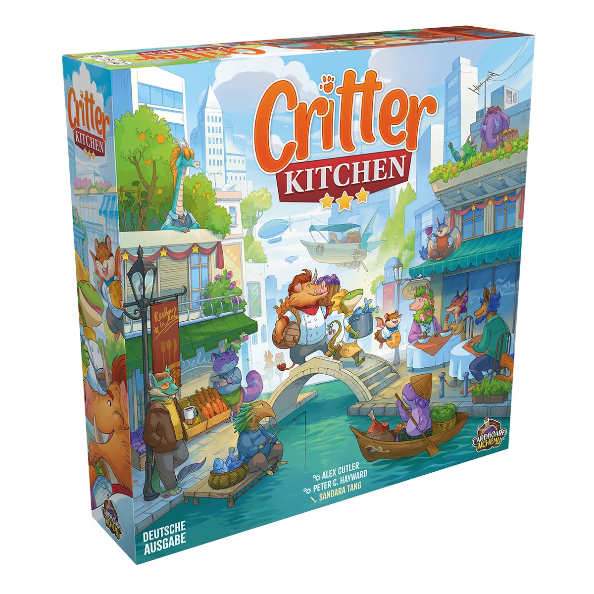 Critter Kitchen, Juego de Mesa, Juego de Mesa, 1-5 Jugadores, a Partir de 12 años, 60 Minutos, alemán