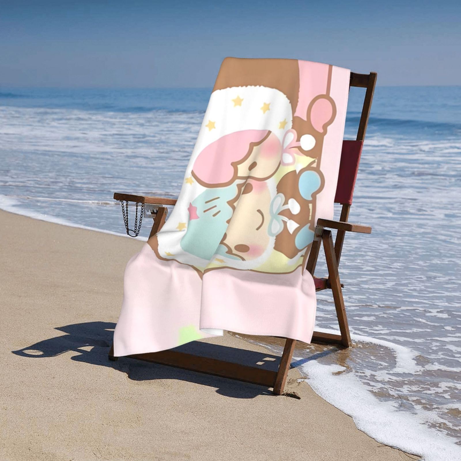 Amazon｜リトルツインスターズ キキララ バスタオル マイクロ