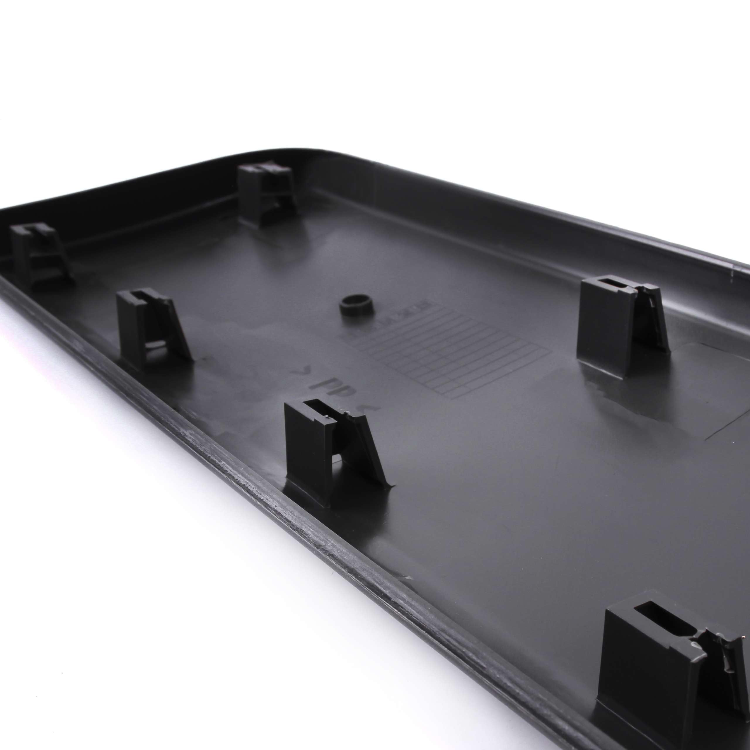 INLY Embellecedor de protección de la Puerta Delantera Derecha Embellecedor de protección contra Impactos Negro Compatible con Trafic Vivaro Primastar 8200036086 91165345 (2001-2013)