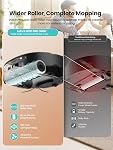 Lefant 2026 NOUVEAU M210 PRO Aspirateur et mop robot, aspiration 20000Pa, rouleau mop auto-nettoyant & séchage automatique, navigation LiDAR, évitement d'obstacles, idéal pour les poils d'animaux, mince, WiFi 5G