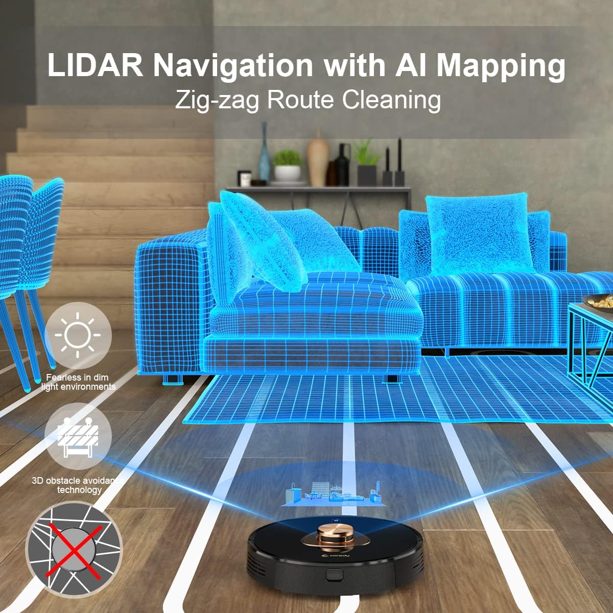 Coredy L900X Robot Vacuum Cleaner