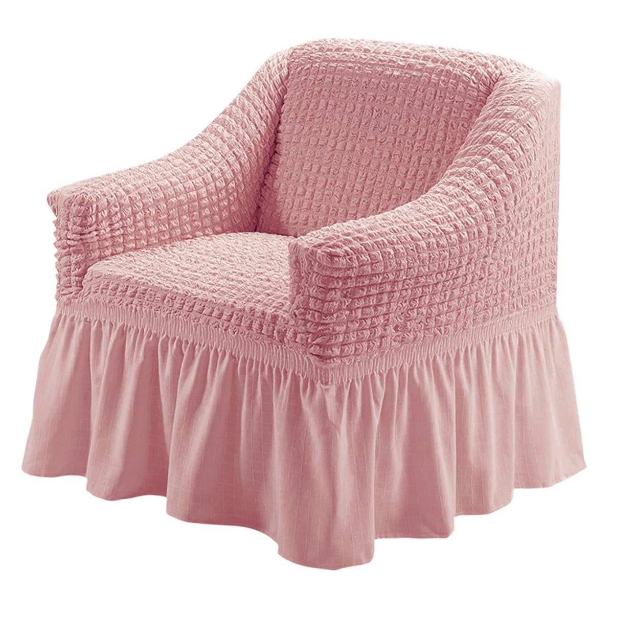 Housse pour chaise et fauteuil inclinable pour rénover et protéger un meuble usé