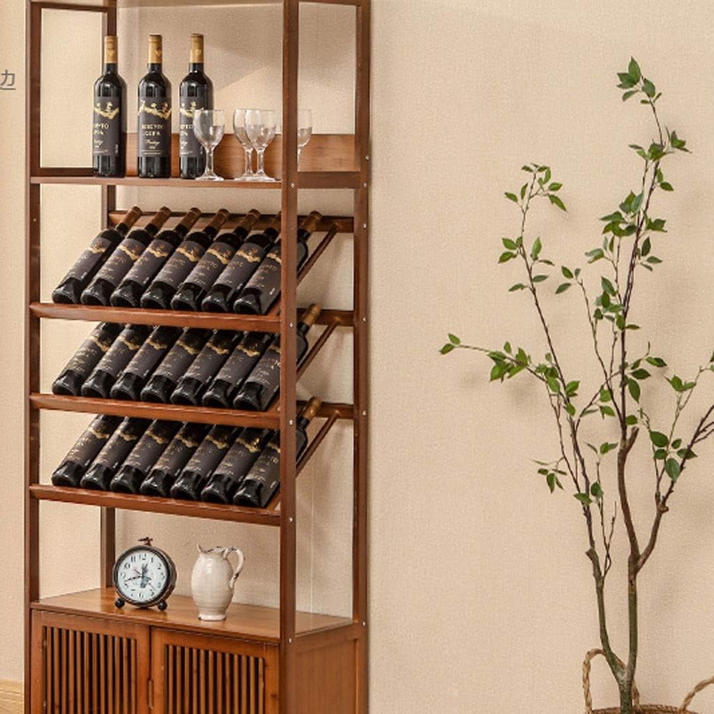 Wine Holder Stand Wine Display Rack Rack Wine Shelves with Table Top Narrow