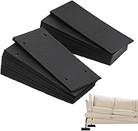 MAQUITA 40 Pack Furniture Leveling Wedges - Flexible Plastic Shims for Tables, Chairs, Uneven Floors, Extreme Load Capacity, Non-Slip