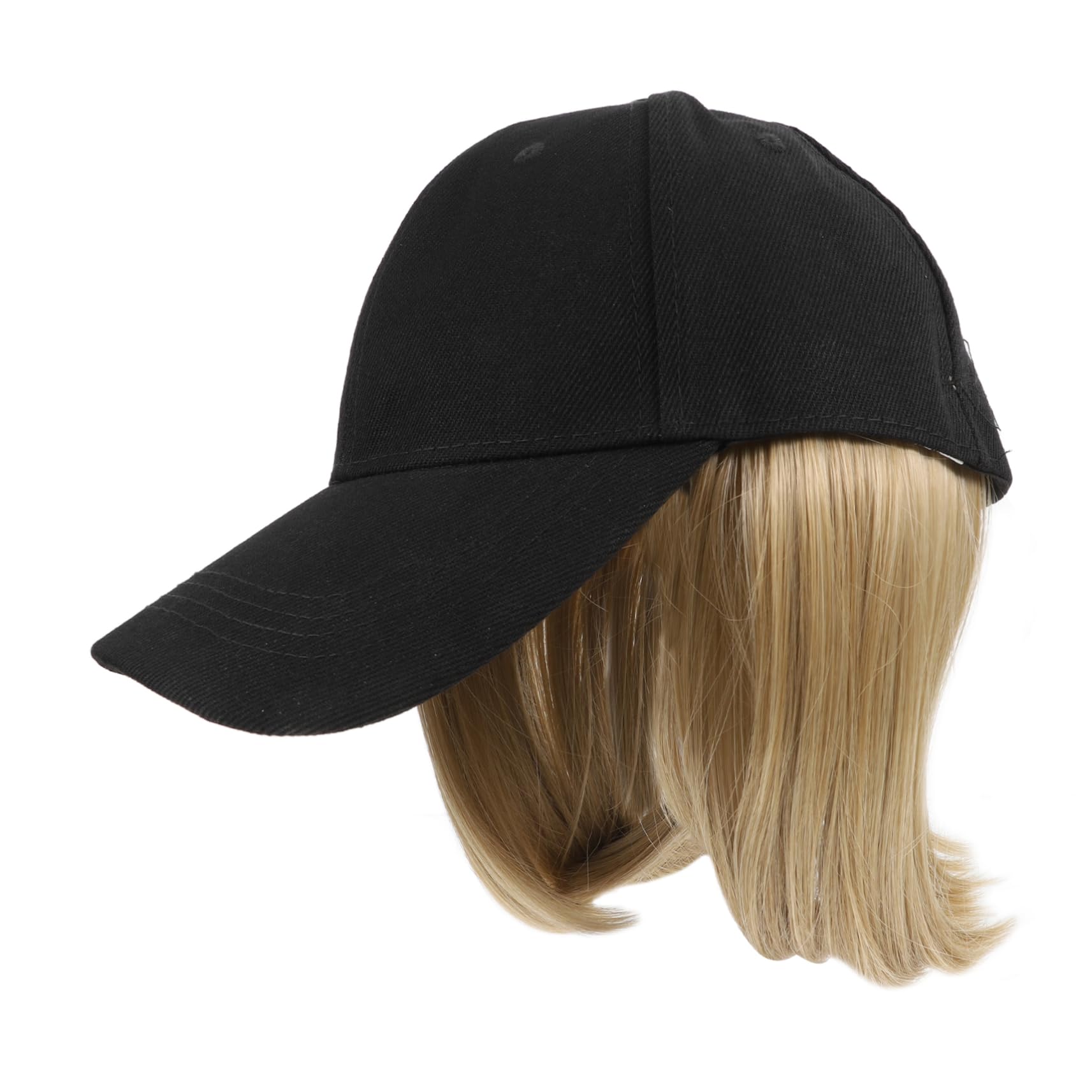 Vaguelly Baseball Cap Wig Hair Extensions