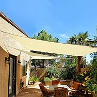 Vista 3 de Toldo impermeable de 10 x 10 pies, rectangular, con bloqueo UV, refugio para patio al aire libre, patio, césped, jardín, cochera