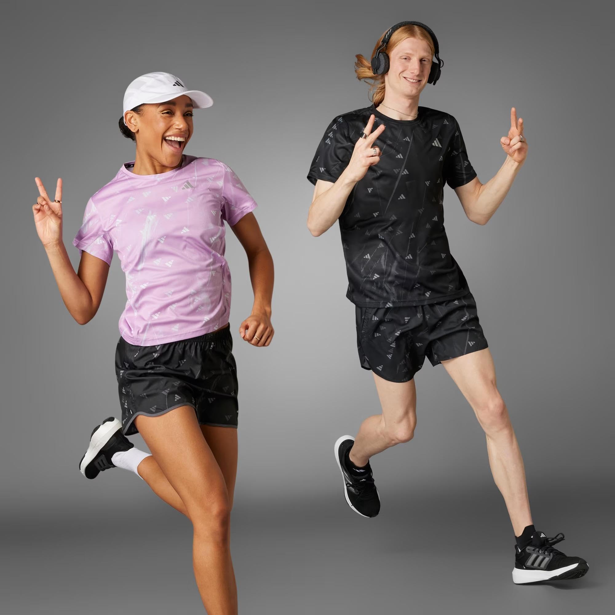 adidas Run It Brand Love tee Camiseta Hombre