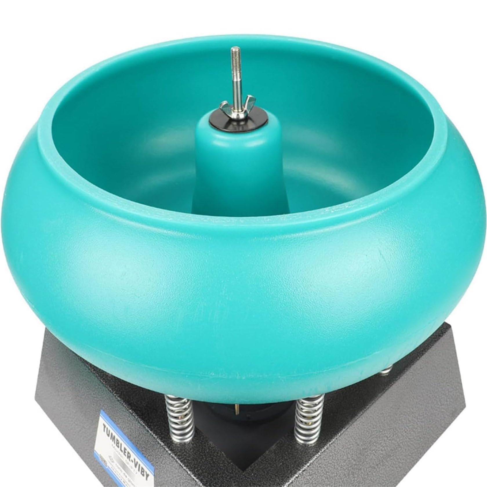 250w Maszyna do polerowania Maszyna bębnowa, 12l Wibracja Tumbler Wibracja Maszyna do polerowania, do szlifowania i polerowania powierzchni obrabianych, Akcesoria do biżuterii, Części metalowe, Części