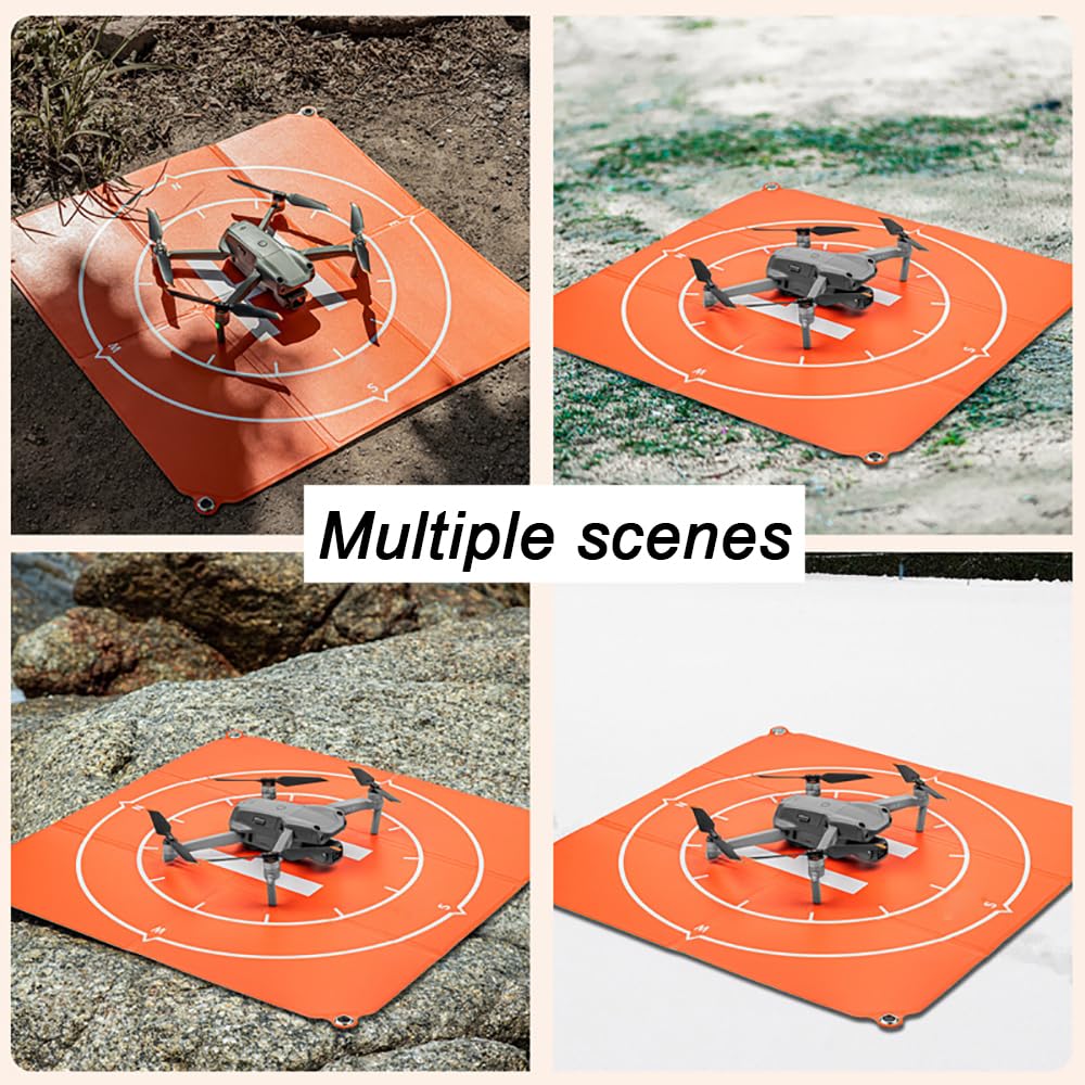 Tappetino Di Atterraggio Per Drone – Impermeabile E Bifacciale, 30cm