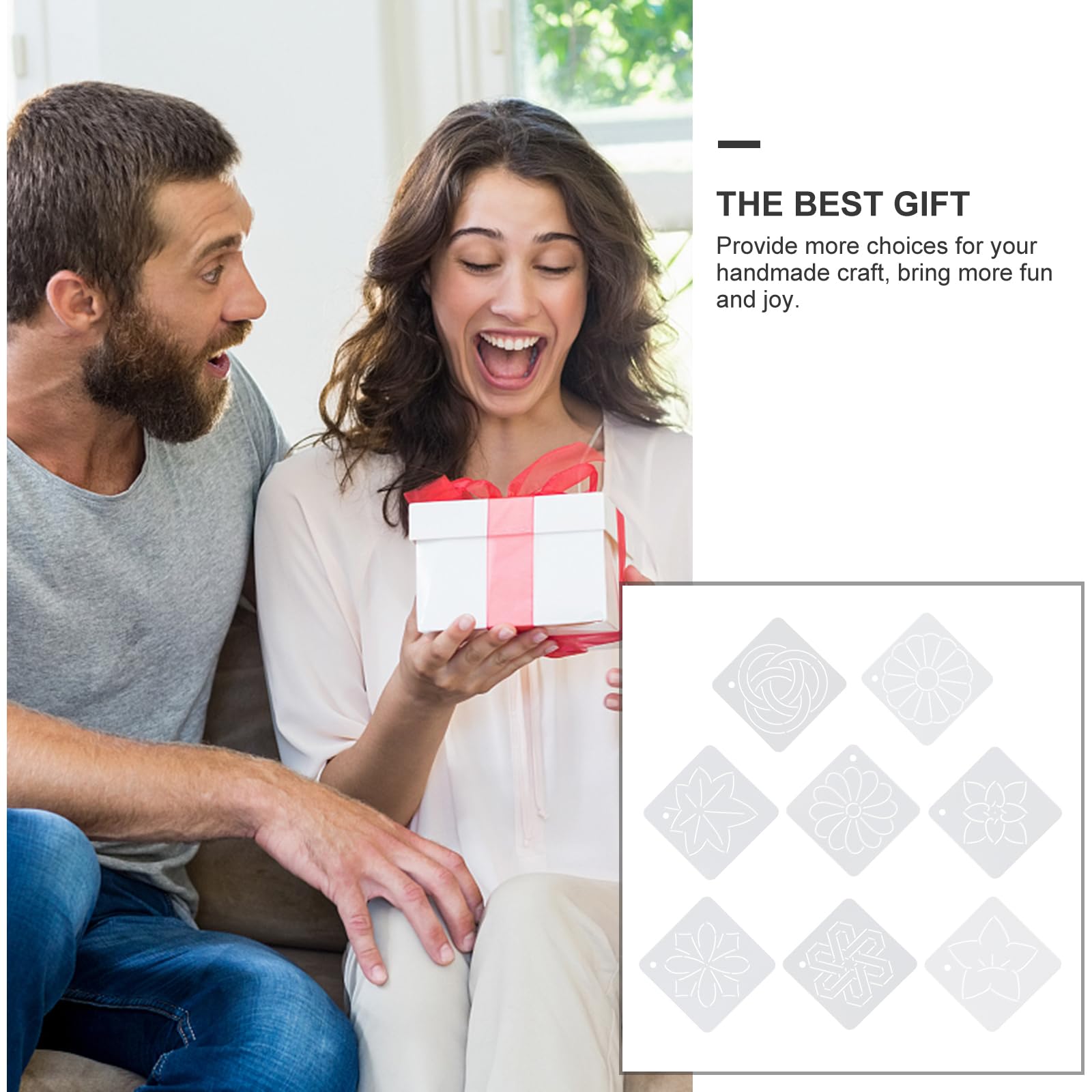 Operitacx Quiltschablone 11.7 Zoll Quilt Vorlage Für Nähen Und Quilten Mit Präziser Zeichenschablone Für Patchwork Und Stickerei Handarbeiten