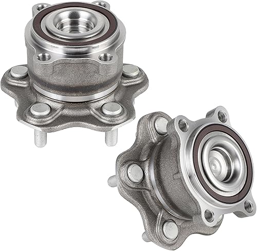 Miniatura 2 de SCITOO 2pcs Rear Wheel Bearing Hub Assembly 512389 fit for Nissan Altima 2007 Non-ABS 5 Lugs
