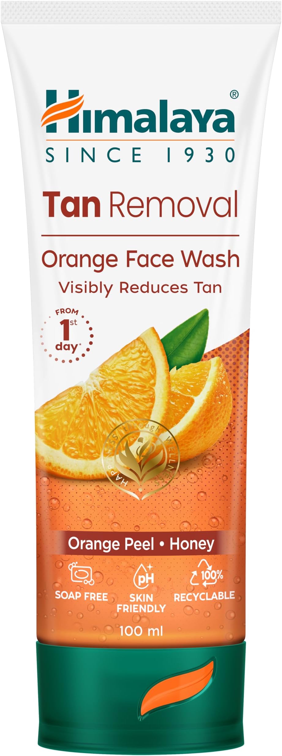 Tan Removal Orange Face Wash, 100ml