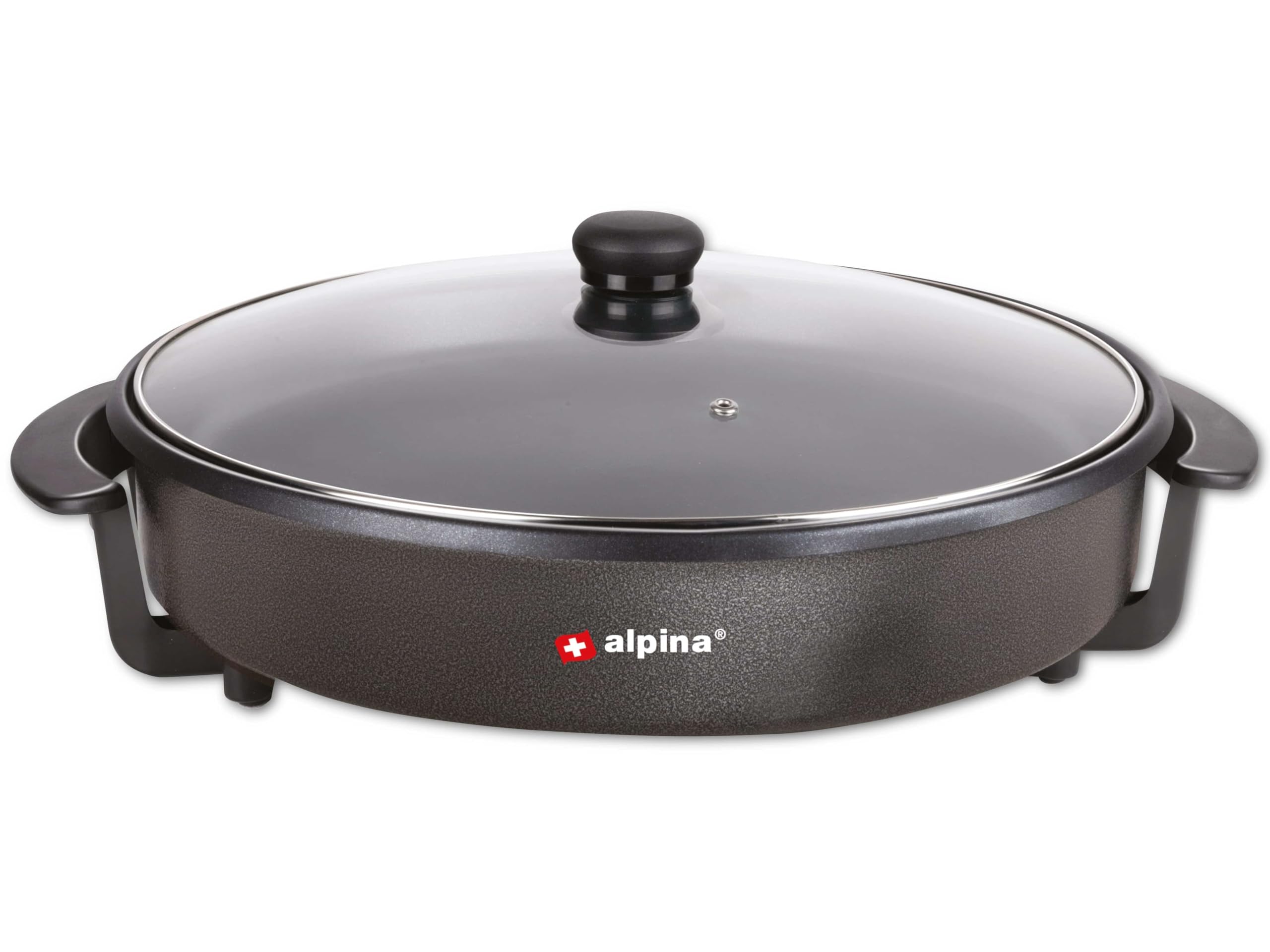Alpina Multipfanne 1500 W 40 cm Aluminium Black