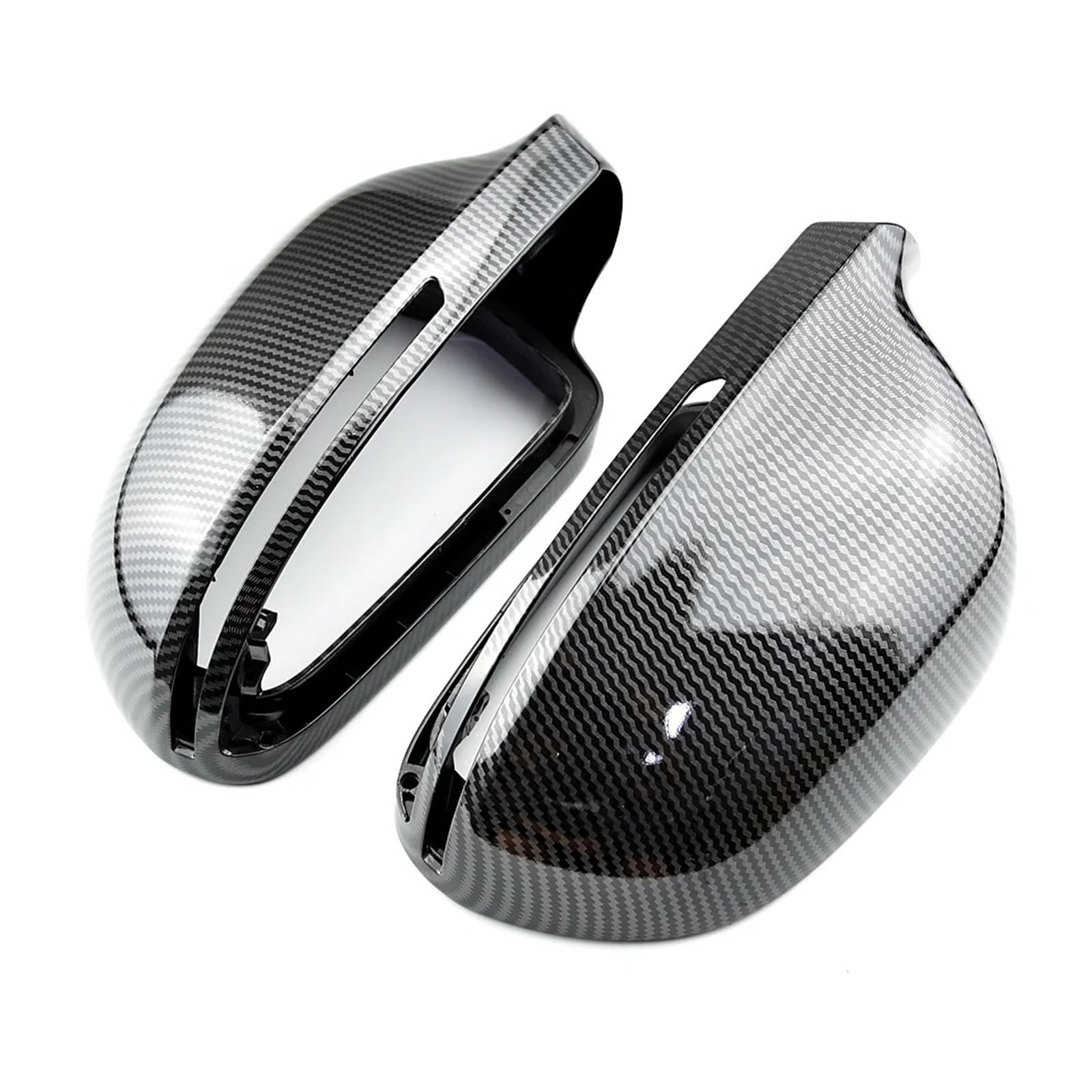 Coques rétroviseurs extérieurs carbone S5 B8.5 protection UV ABS - 5