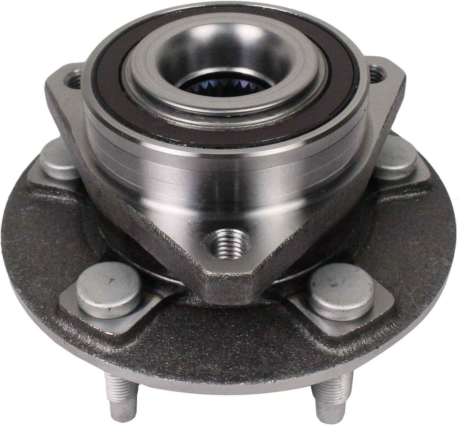 Autoround 513282 Front/Rear Wheel Bearing and Hub Assembly Fit for Cadillac CTS 2008-2019, XTS 18-19, Chevrolet Camaro 2010-2015, Impala 18-19, Driver Passenger Side, 5 Lugs w/ABS Encoder