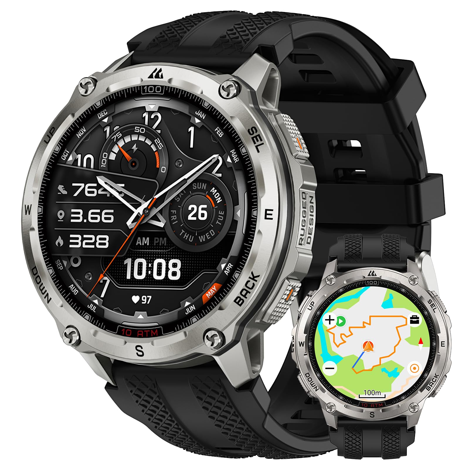 KOSPET Tank T4 GPS Smart Watch