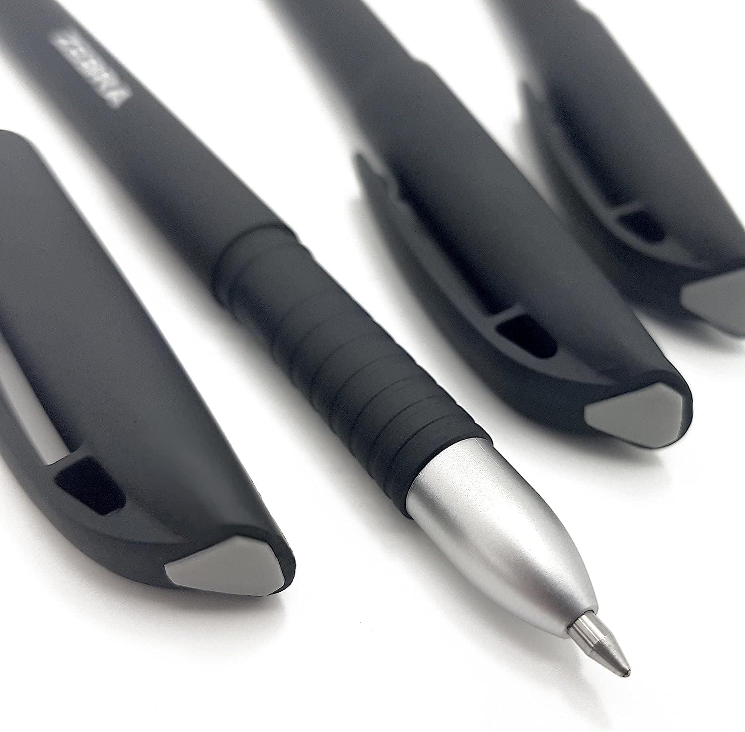 Zebra ZGE Gel Ink Stick Pen - 0.7mm Ink - Matte Barrel - Black Ink - Economy Pack of 40 Pens, 1 count (Pack of 40) - Image 3