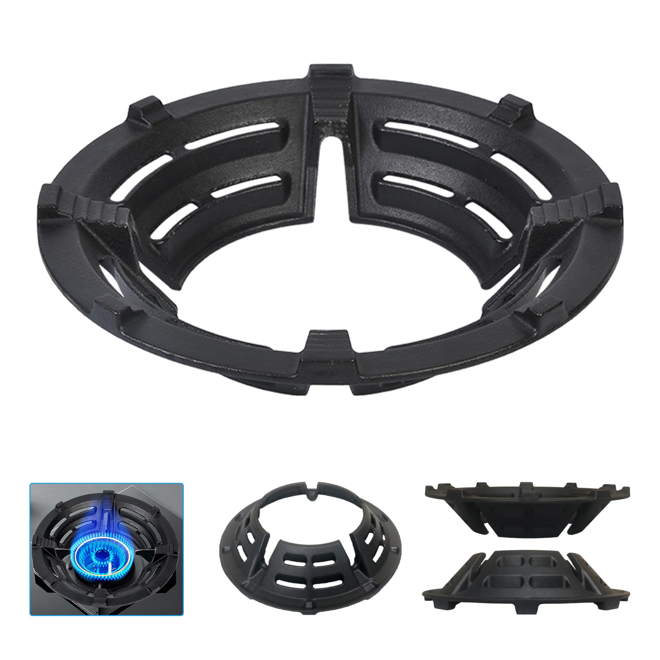 IEUYO Cast Iron Wok Support Ring