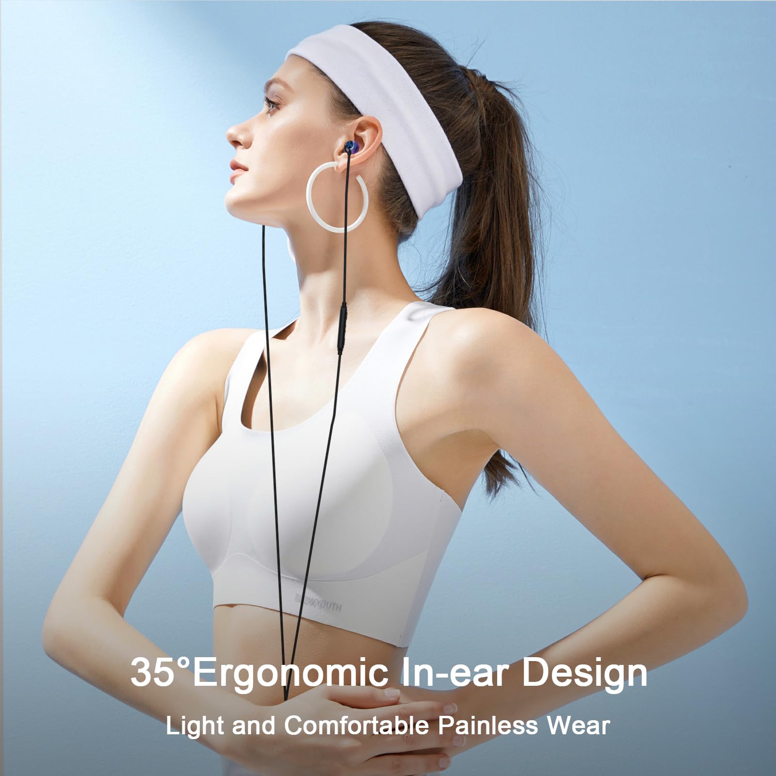 Écouteurs filaires avec microphone et prise jack 3,5 mm pour iPhone, iPad, iPod, Chromebook, ordinateurs portables, écouteurs filaires antibruit avec micro pour ordinateur, PC, école, commutateur MP3