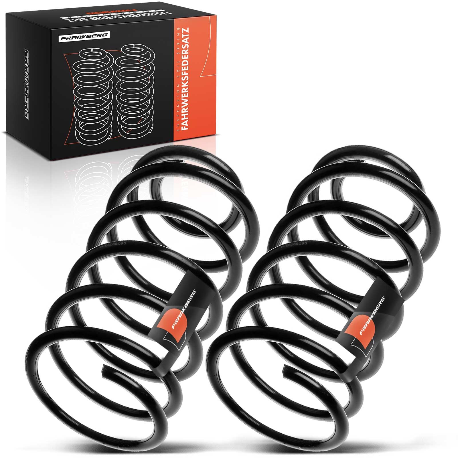 Frankberg 2x Ressorts de suspension avant 1J0411105AA