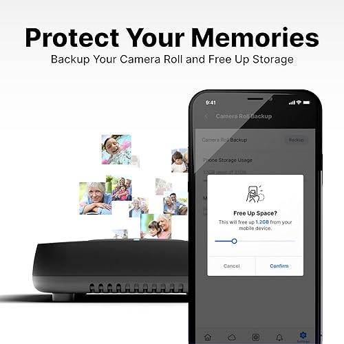 Miniatura 10 de Dispositivo de almacenamiento en la nube personal inteligente para archivos de medios de datos, SSD de alta velocidad de 512 GB integrado