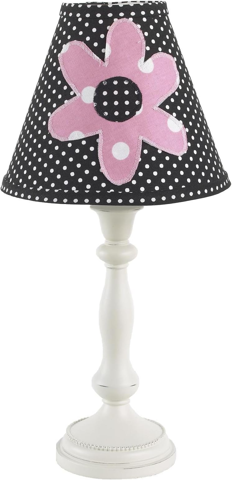 Cotton Tale Designs Standard Lamp and Shade, Girly