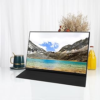 18in Portable Monitor, 2560 X 1600 144Hz HD HDR IPS 178 Degree View Angle, Dual Screen Display and Screen Mirroring Computer Display for PS4