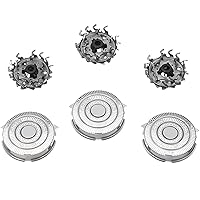 Vista 2 de HQ9 - Cabezales de repuesto para Philips Norelco - Compatible con HQ9 SpeedXL, Series 8100, 8200, 9100 y PT/AT900