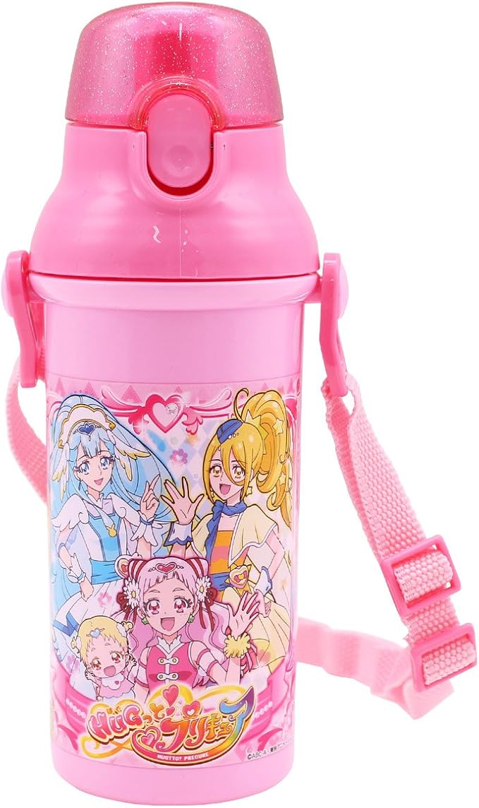 Hugっとプリキュア 直飲み水筒 プラスチック 480ml ワンサイズ マルチカラー スケーター Skater 水筒 マグボトル Amazon