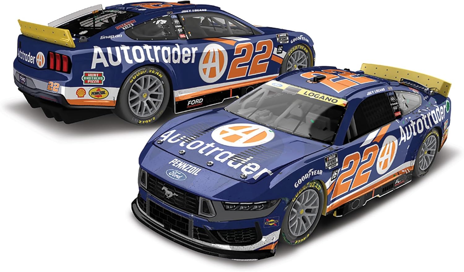 Lionel Racing Joey Logano 2024 Autotrader - Atlanta Win #22 Ford – 1:24 Scale NASCAR Cup Series ARC Diecast