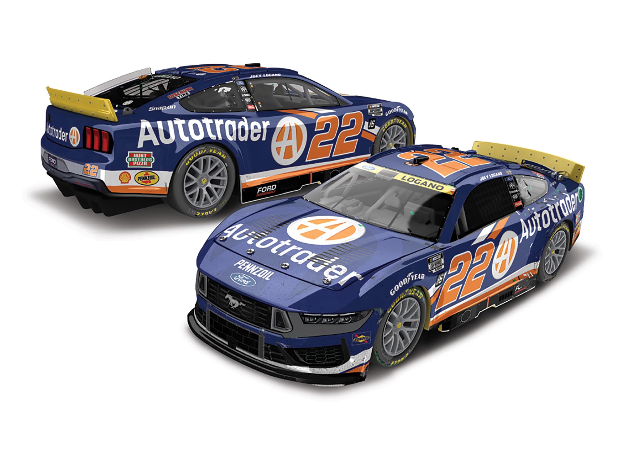 Lionel Racing Joey Logano 2024 Autotrader No. 22 Atlanta Win ARC 1:24 Scale HO Diecast Car