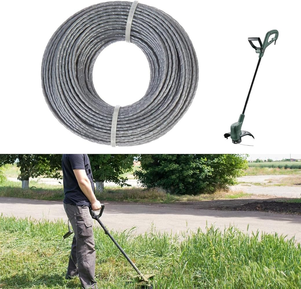 24 m x 1,6 mm Schnurspule, Ersatz Rasentrimmer Spule für Bosch Art 24 27 30 36 Li F016800462 (4 stück)