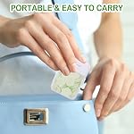 600PCS Portable Mini Soap Sheets – Scented Disposable Hand Washing Paper, Travel-Friendly & Water-Soluble Soap for Camping, Hiking & Outdoor Use
