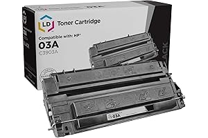 Products Remanufactured Toner Cartridge Replacement for HP 03A C3903A Compatible with HP Laserjet Printers (Black)