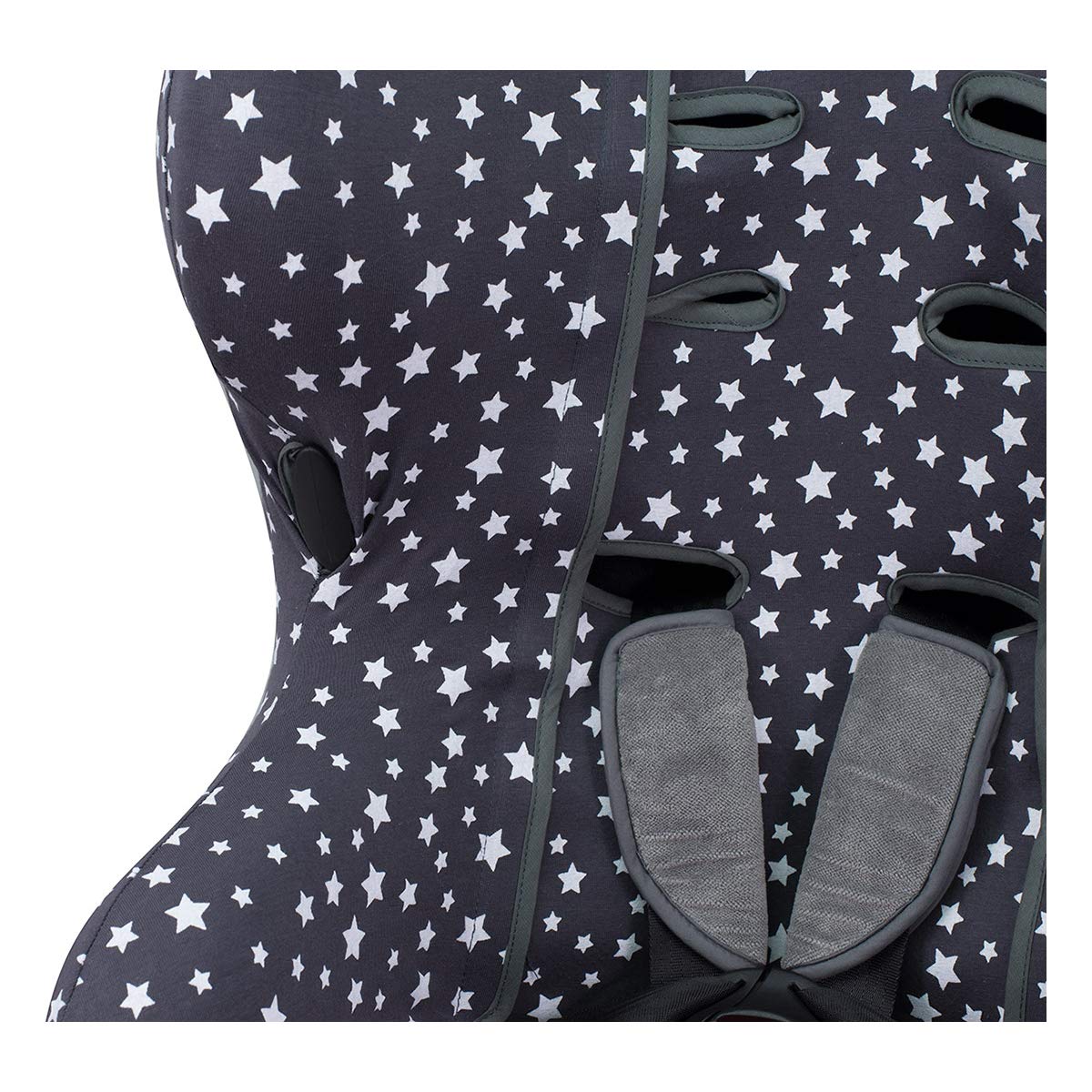 JYOKO KIDS Fodera per Seggiolino auto Compatibile con Bebe Confort Iseos Neo (WINTER SKY)