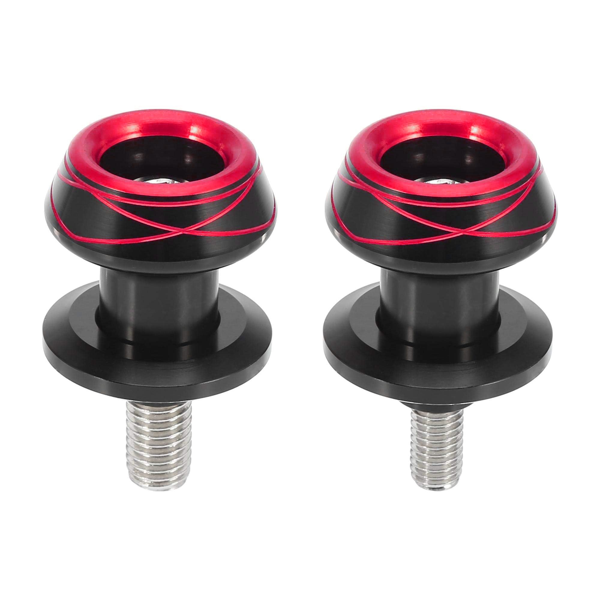 Lot de 2 Bras oscillants universels en Alliage d'aluminium CNC pour Moto 1996-2023 8 mm 10 mm Orange