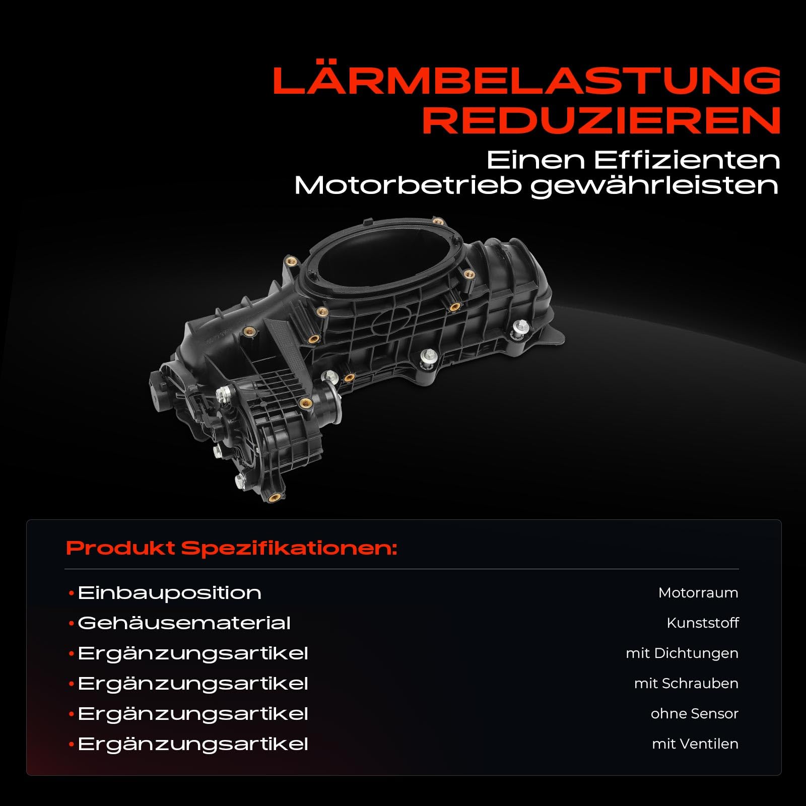 Frankberg Ansaugkrümmer Diesel mit Dichtung Stellantrieb A6510900037