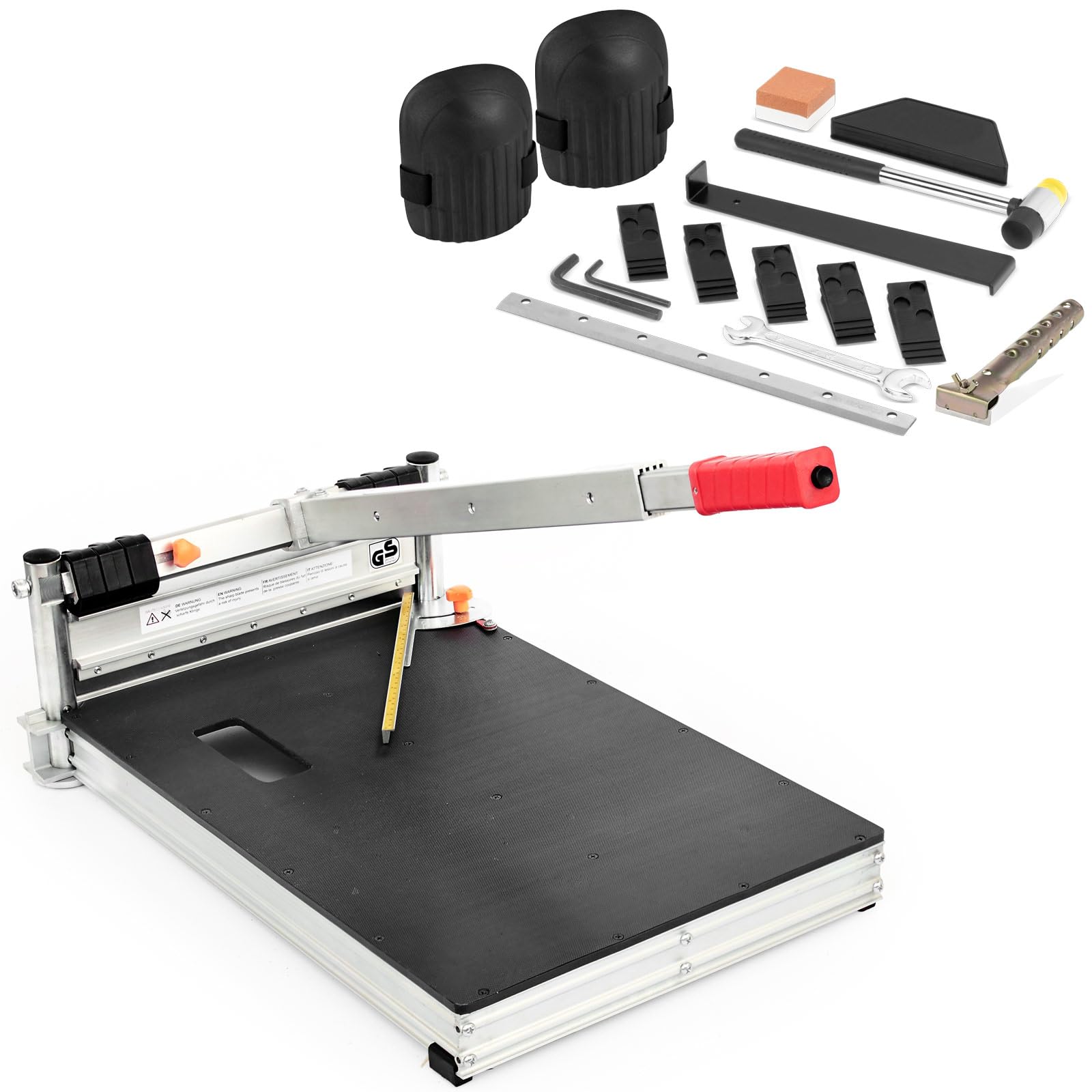 Larghezza di taglio 325 mm – Der Bautec professionale laminato Schneider plc330h – Vinile Schneider – Parquet Schneider con 2 Lame e leva telescopica
