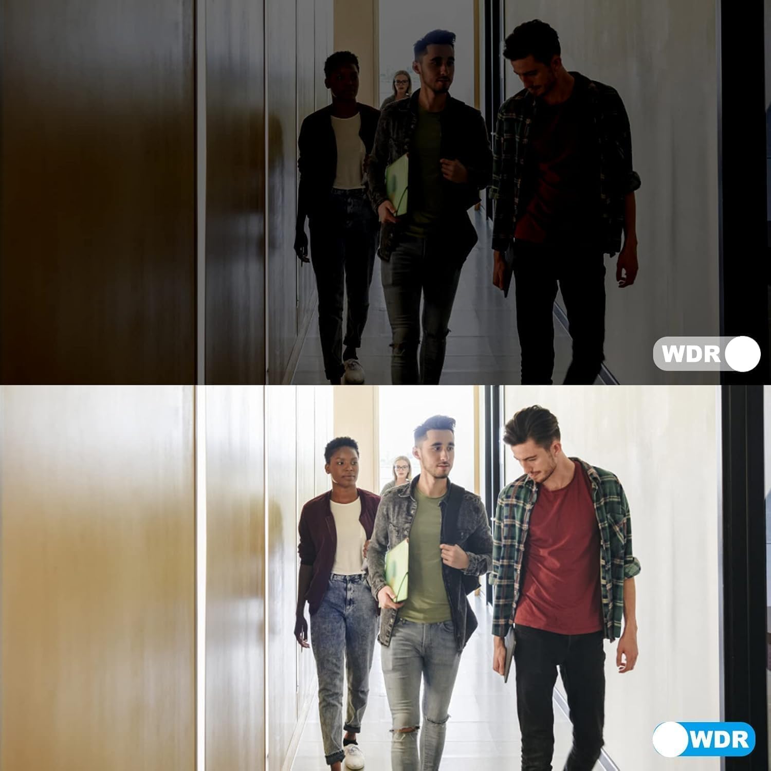 120dB WDR for mixed bright and dim scenes