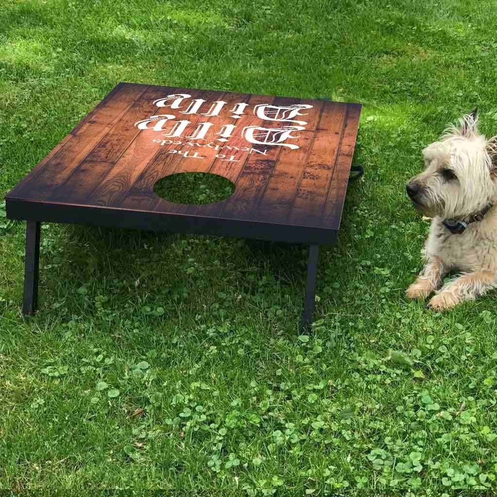 VictoryStore Custom Wedding Bag Toss Game – Custom Wedding Cornhole - to The Newlyweds Dilly Dilly