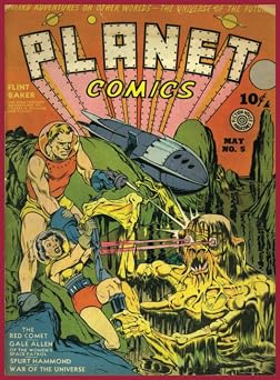 Planet Comics #5 Vintage | Golden Age | Sci-Fi | May 1940 Planet Comics Golden Age