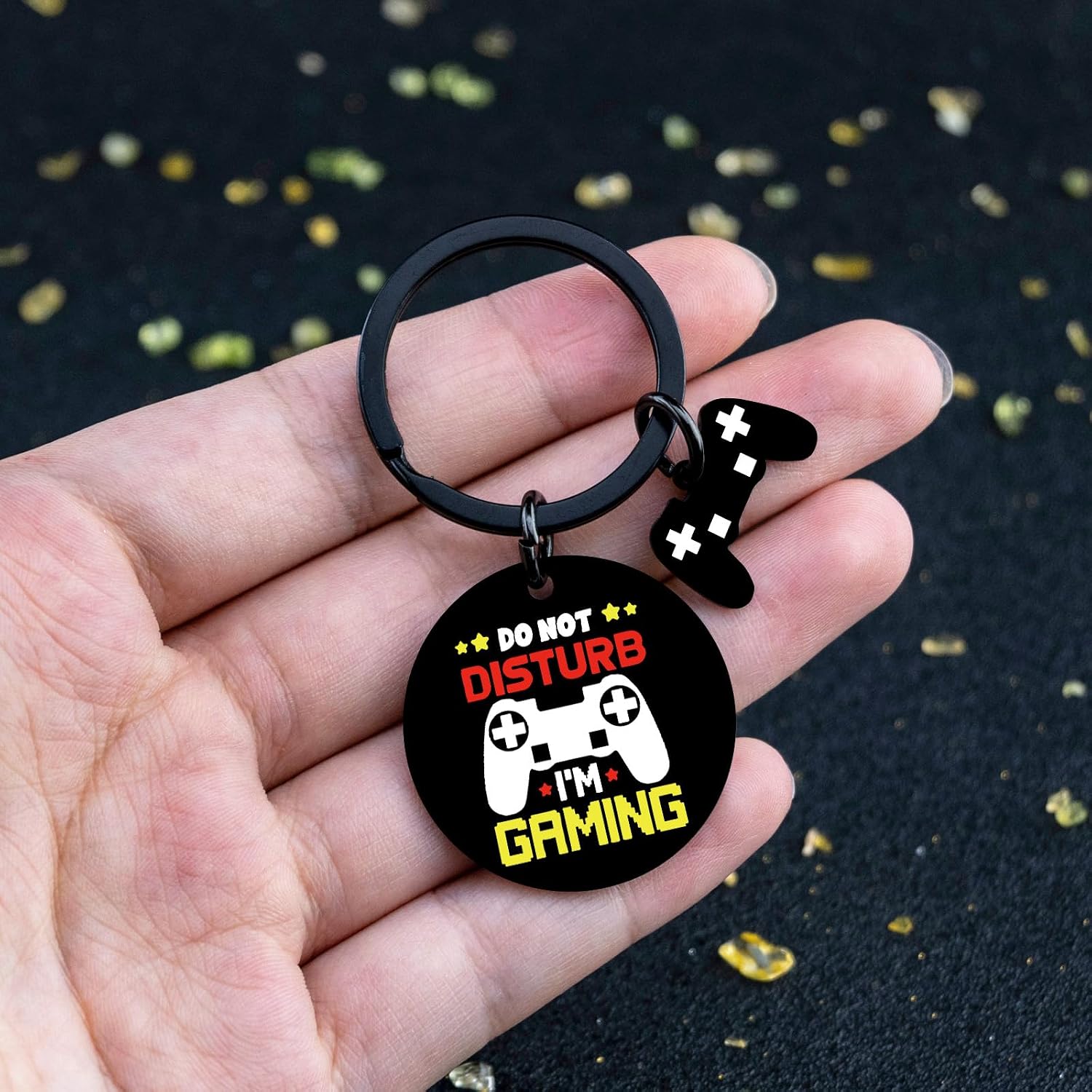 isiyu Gamer Gifts for Men Gaming Gifts Keychain Funny Cool Unique Gamer Stuff Gift for Dad Husband Boyfriend Gamers