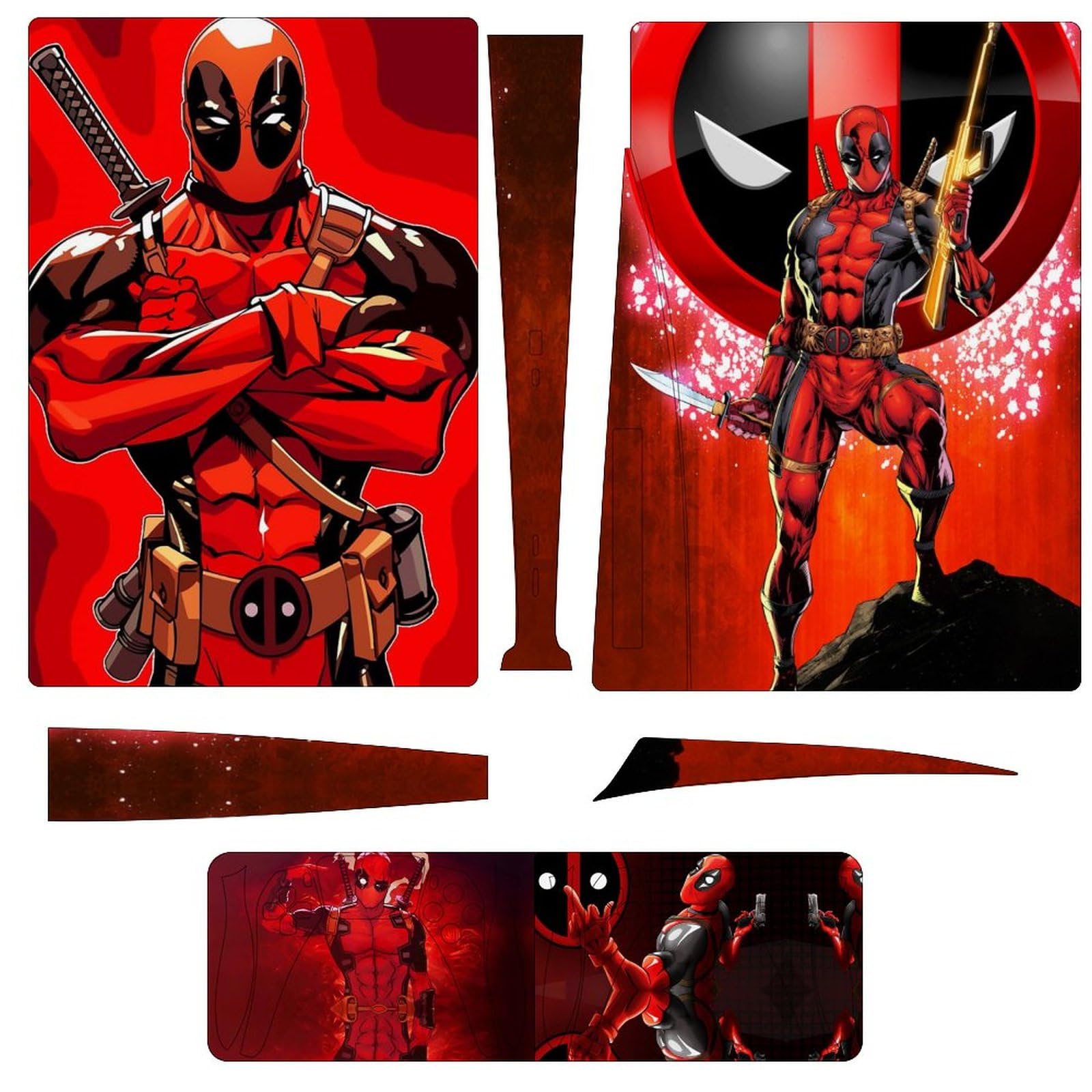 Snapklik.com : Vinyl Skins For PS5 Disc Version Console And Controller