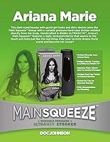 Vista 13 de Doc Johnson Main Squeeze Ariana Marie - Placa de apriete para presión precisa - Tapa de extremo giratorio para controlar la succión - Discreto
