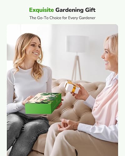 Miniatura 6 de Juego de herramientas de jardín todo en uno con cinturón organizador de herramientas, ajustable, 10 piezas de herramientas de mano de jardinería