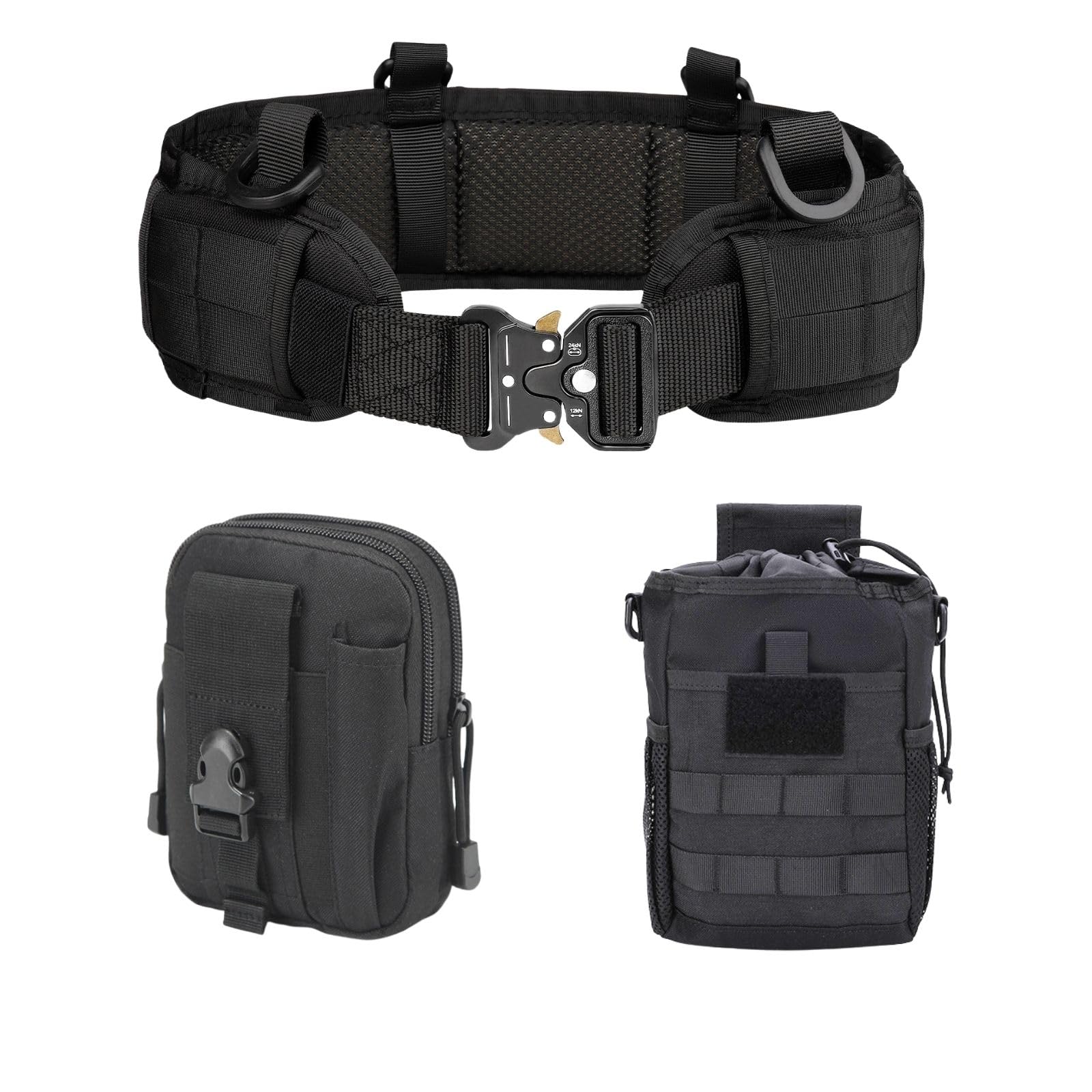 サバゲー タクティカル 装備セット ホルスター マガジンポーチ 9個セット Amazon.co.jp: サバゲー 装備 セット ベルト ホルスター ハンドガン