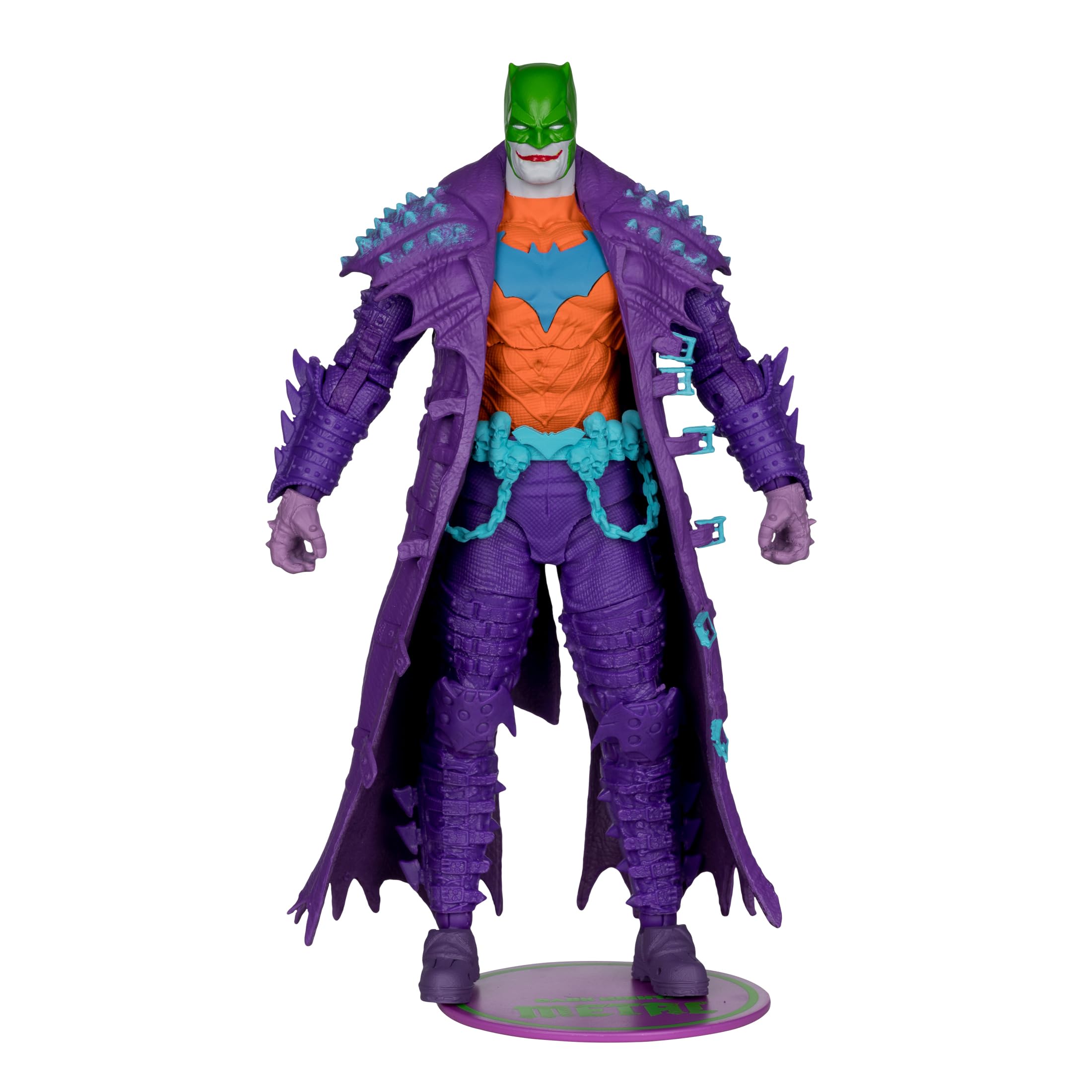 DC Multiverse Batman (Dark Nights: Death Metal) Jokeryzowana złota etykieta 18 cm figurka McFarlane Toys