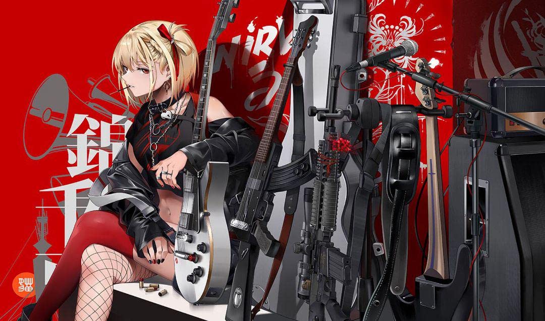Amazon.co.jp: リコリスリコイル 綿木千束 ロック少女 プレイ