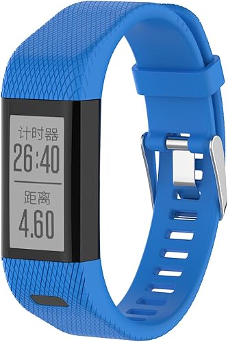 Miniatura 1 de Compatible con bandas Garmin Vivosmart HR+ para mujeres y hombres, correas de silicona de repuesto para Vivosmart HR Plus, Approach X10, Approach X40
